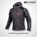 Komine JK135 Protect Full Mesh Motorcycle Parka Jackets