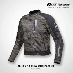 Komine JK136 Air Flow System Mesh Motorcycle Riding Jacket