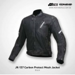 Komine JK137 Carbon Protect Mesh Motorcycle Riding Jacket