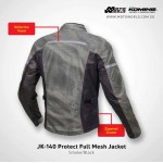 Komine JK140 Protect Full Mesh Motorcycle Riding Jacket