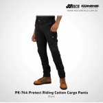 Komine PK 744 Protect Riding Cotton Motorcycle Cargo Pants