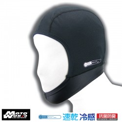 Komine AK 090 Coolmax Full Face Inner Mask-Black