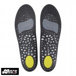 Komine BK 207 Gel Tech Cushion Insoles-Gray