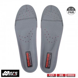 Komine BK 208 Heel Support Sports Insoles-Gray