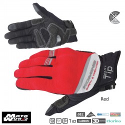 Komine GK 182 Spartacus II Protect Mesh Motorcycle Gloves- Small