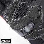 Komine GK 182 Spartacus II Protect Mesh Motorcycle Gloves- Small