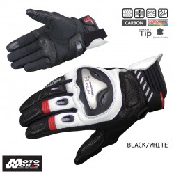 Komine GK 200 Superfit Titanium Long Motorcycle Leather Gloves