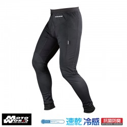 Komine PK 114 Coolmax Motorcycle Racing Under Pants-Black