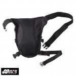 Komine SA 053 Motorcycle Riding Leg Bag 1-Black