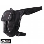 Komine SA 053 Motorcycle Riding Leg Bag 1-Black