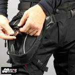 Komine SA 053 Motorcycle Riding Leg Bag 1-Black