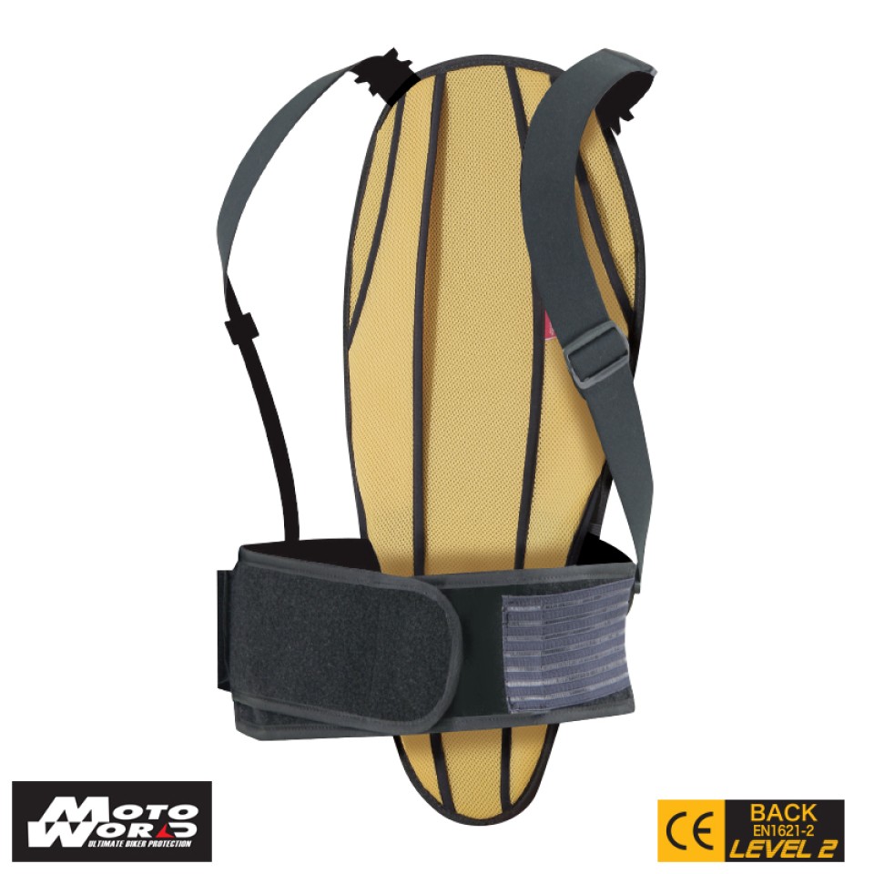 Komine SK 681 Extreme Back Guard CE Level 2-Black