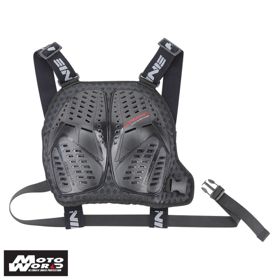 Komine SK 683 Ladies Chest Armor-Black