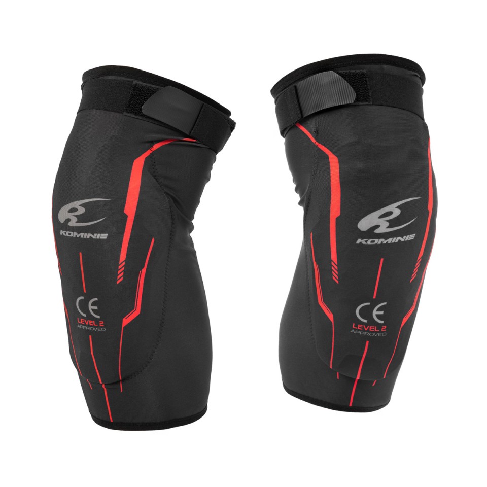 Komine SK-894 Enigma G3 Knee Protector - Black Medium