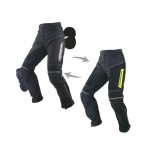 Komine PK-716 Full Year Riding Motorcycle Pants-Black