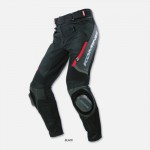 Komine PK-717 Sports Riding Leather Mesh Motorcycle Pants