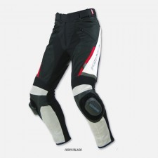 Komine PK-717 Sports Riding Leather Mesh Motorcycle Pants