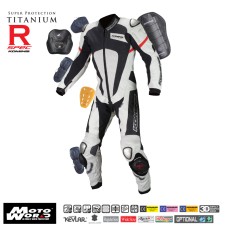 Komine S 51 Titanium Leather Racing Suit