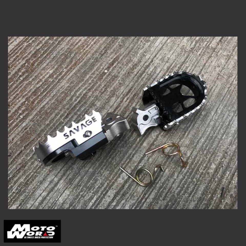 K-Speed 53 Motorcycle Footrest Moped Set Savage CNC