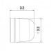 Rizoma MA301B Motorcycle Single Handlebar End Cap