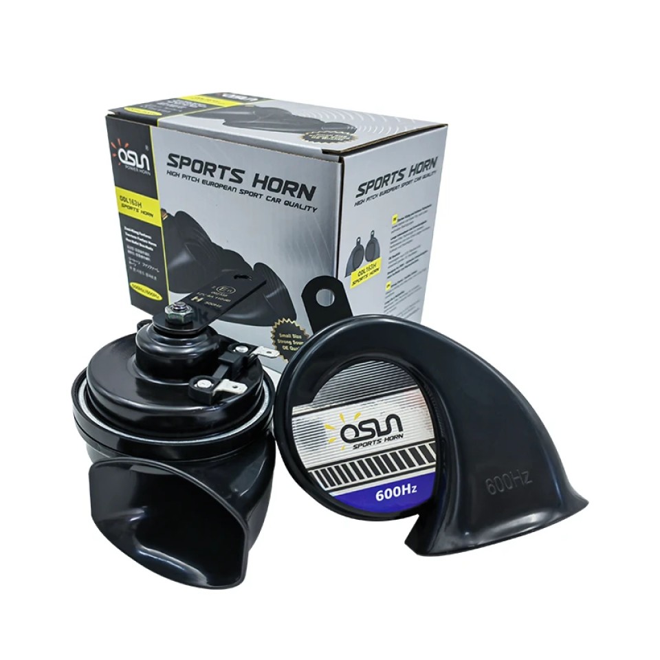 Osun ODL-163H Universal Twin High Tone 500/600Hz Slim Sports Horn