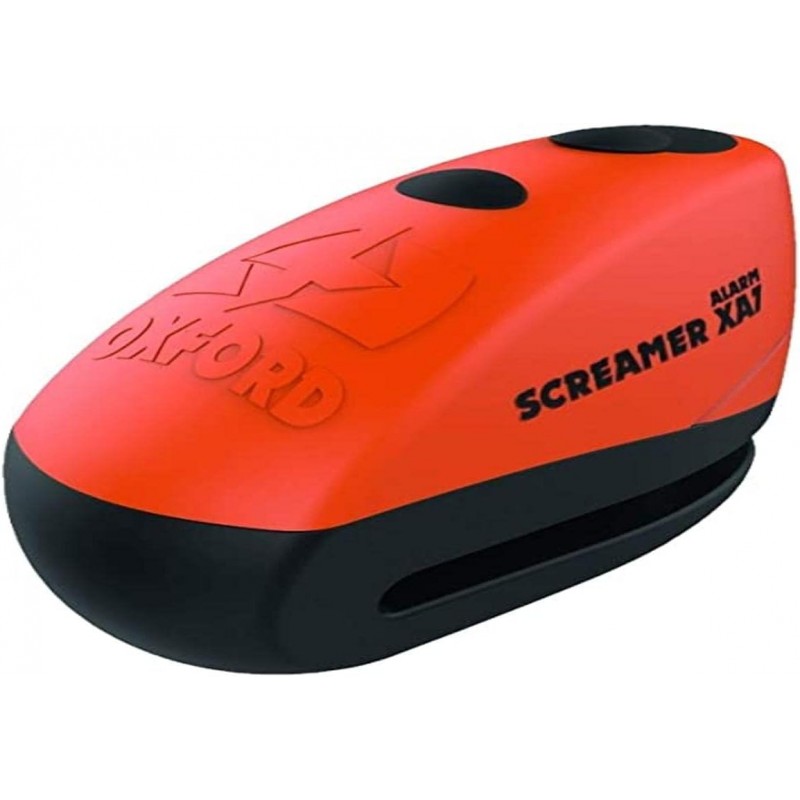 Oxford LK281 Screamer X47 Alarm Disc Lock Orange/Matt Black