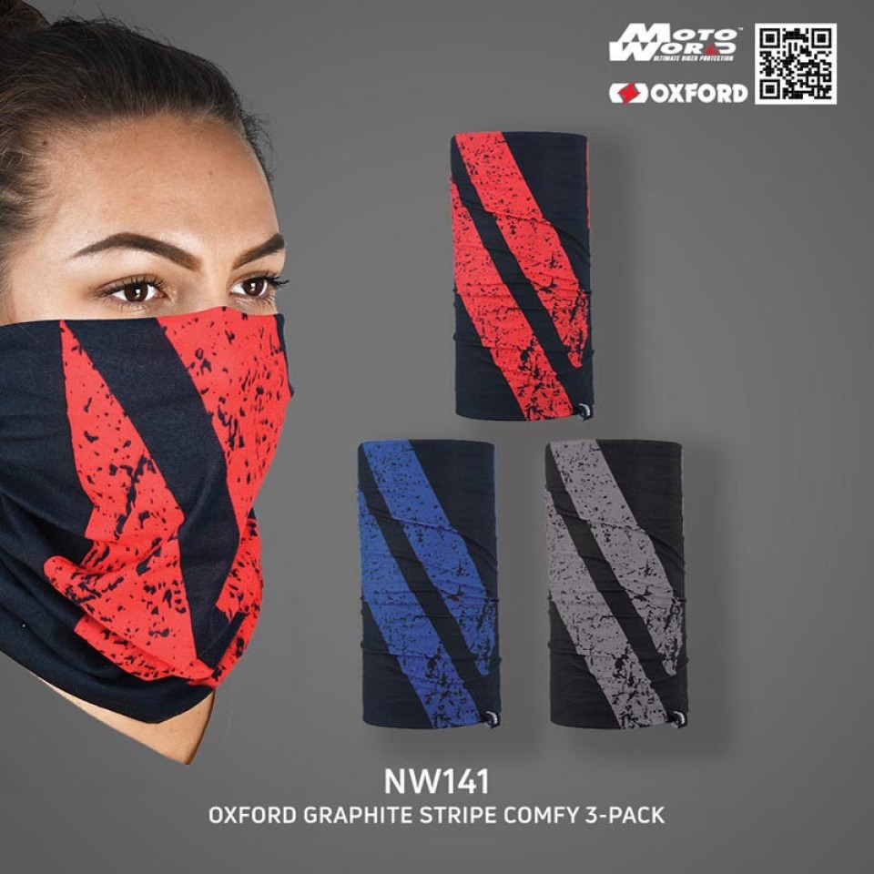 Oxford NW141 Graphite Stripe Comfy 3-Pack