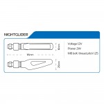 Oxford EL361 NightGlider - Sequential Indicators