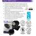Oxford EL102 Dual USB Socket (Black)