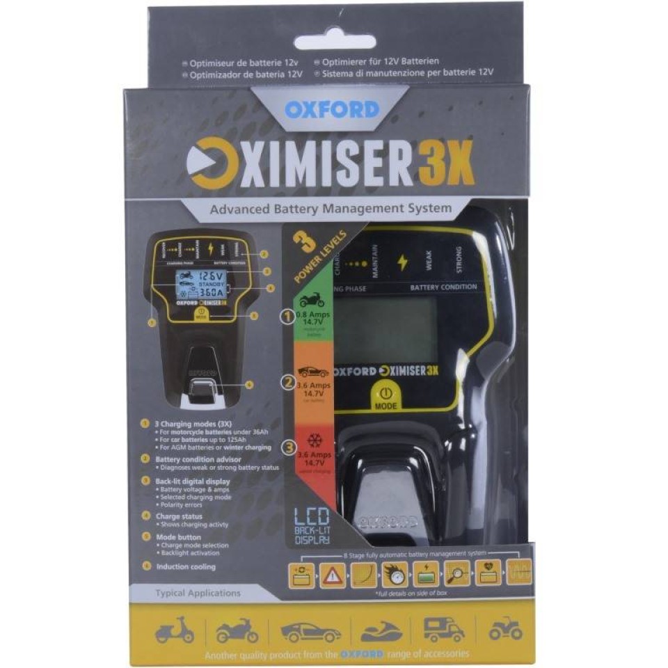 Oxford EL200 Oximiser 3X Advanced Battery Management System