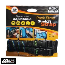 Oxford ROK305 Rok Strap MD 16mm Adjastable Black + Blue/Green