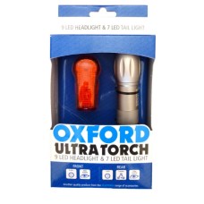 Oxford OF311 9 Led Front Light + 7 Led Tail Light