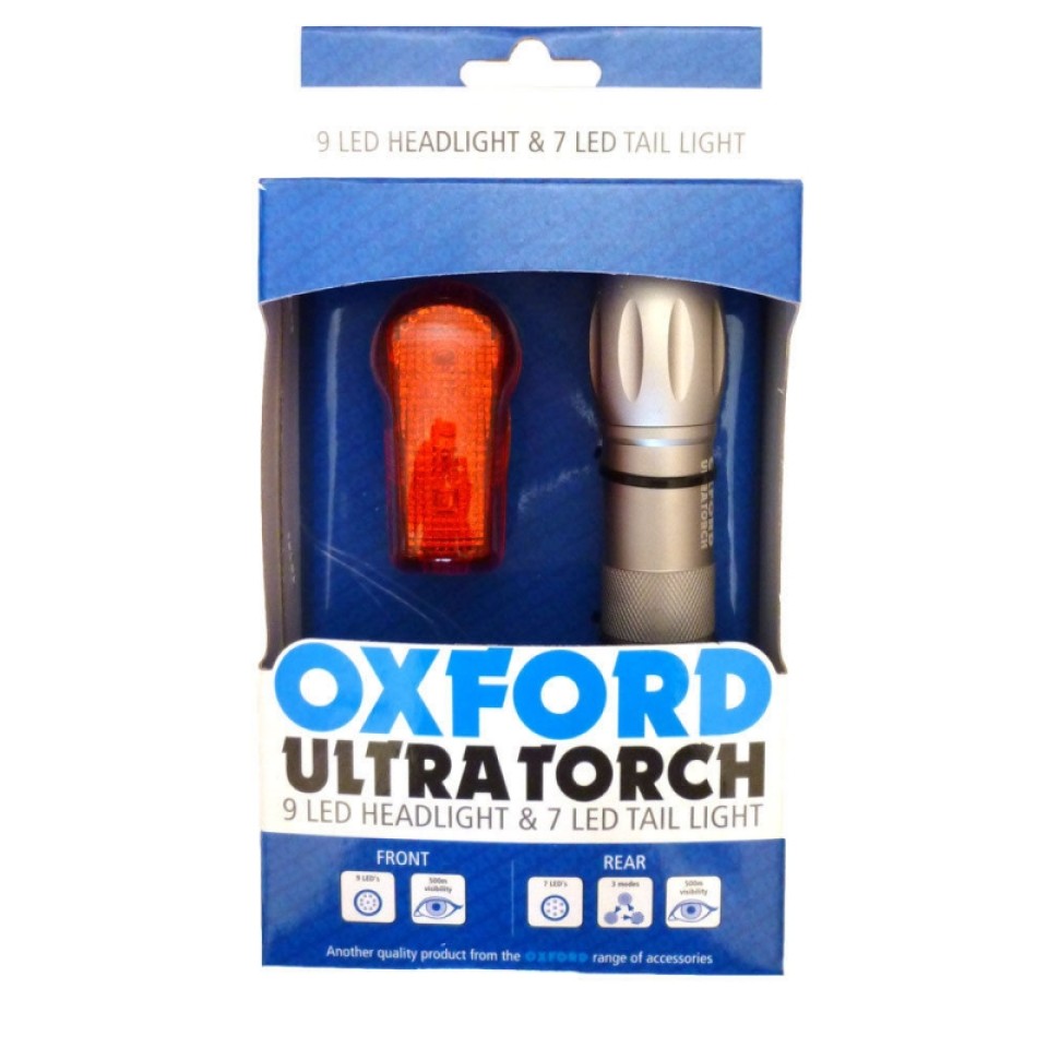 Oxford OF311 9 Led Front Light + 7 Led Tail Light
