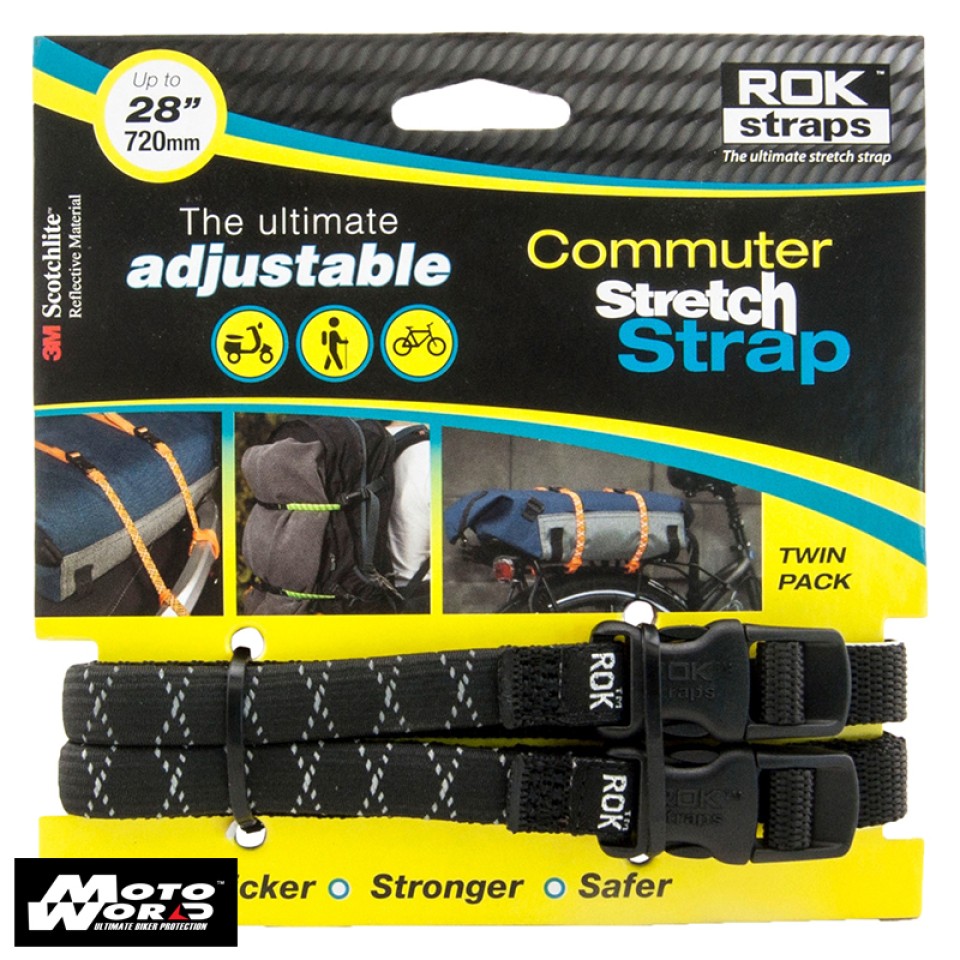 Oxford ROK33 Adjustable Rok Straps LD 12mm