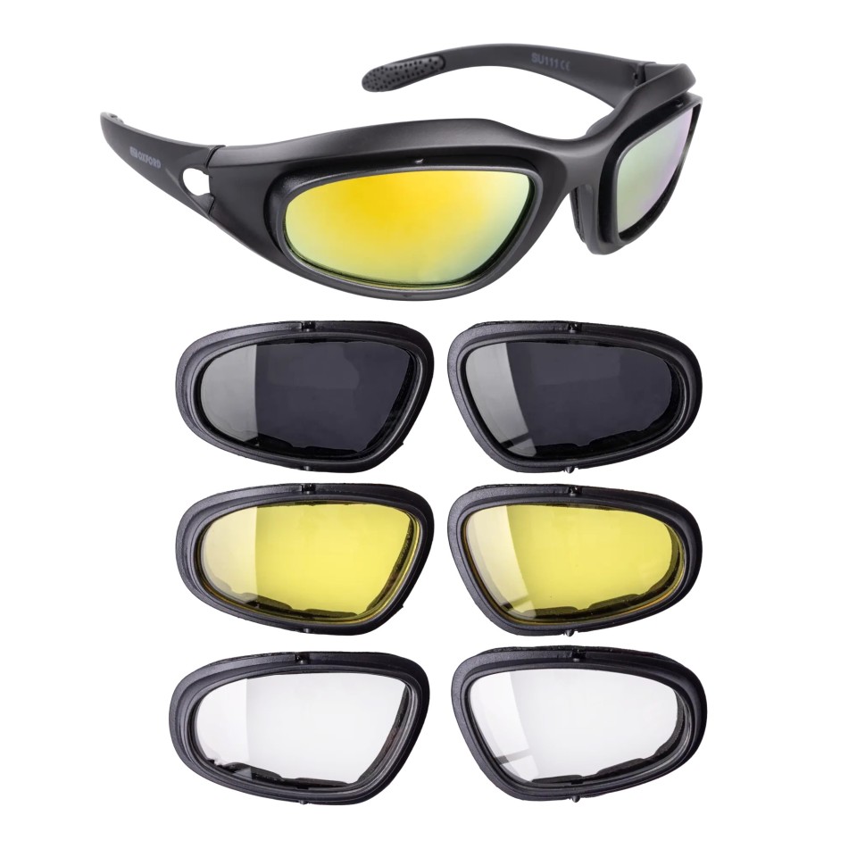 Oxford Eliminator Polarised Sunglasses + 3 Lens Options