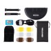 Oxford Enforcer Polarised Sunglasses + 3  Lenses Options