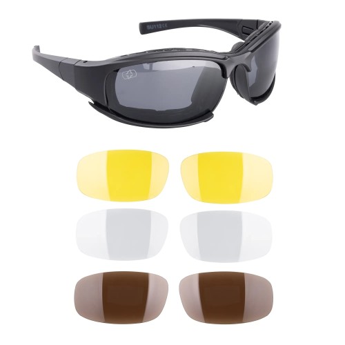 Oxford Enforcer Polarised Sunglasses + 3  Lenses Options