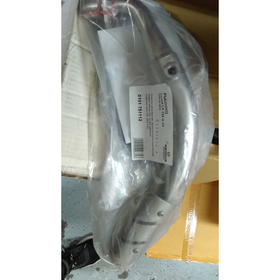 Remus 0101751112 Exhaust Link Only for Vespa Plaggio LX125IE 3V 12