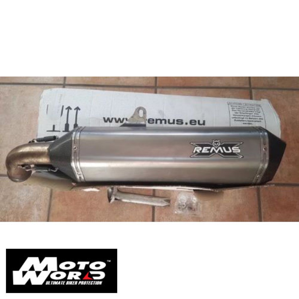 Remus Titanium Hexacone Silencer Exhaust Slip On 54mm for BMW R 1200 R/RS 2015-2016 - Left