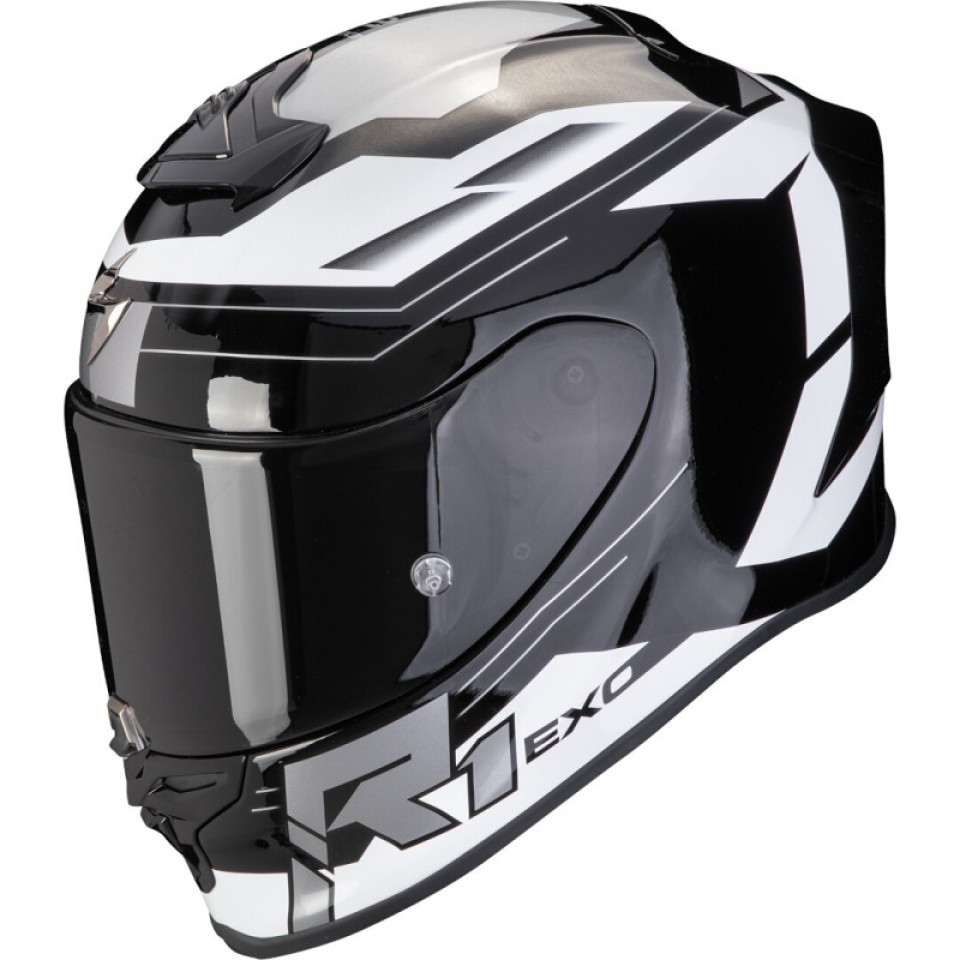 Scorpion Exo-R1 Evo Air Blaze Helmet Full Face Motorcycle Helmet - PSB Approved