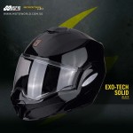 Scorpion EXO Tech Solid Modular Motorcycle Helmet - Non PSB Approved