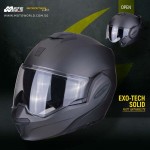 Scorpion EXO Tech Solid Modular Motorcycle Helmet - Non PSB Approved