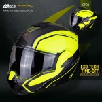 Scorpion EXO Tech Time Off Modular Motorcycle Helmet - Non PSB Approved