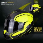 Scorpion EXO Tech Time Off Modular Motorcycle Helmet