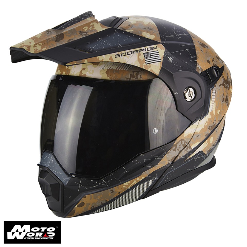 Scorpion ADX-1 Battleflage Dual Motorcycle Helmet - Non PSB Approved