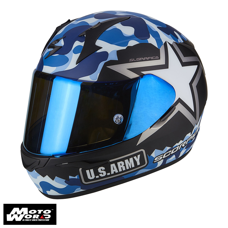 Scorpion EXO 390 Army Full Face Motorcycle Helmet
