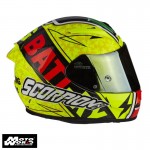 Scorpion Evo 2000 Air Bautista Replica lII Motorcycle Helmet