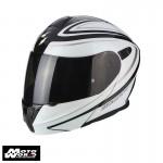 Scorpion EXO 920 Ritzy Motorcycle Helmet - Black-White