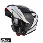 Scorpion EXO 920 Ritzy Motorcycle Helmet - Black-White