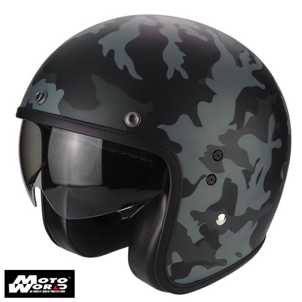 Scorpion Belfast Mission Classic Motorcycle Helmet - Non PSB Approved